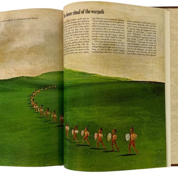 The Indians Time Life Books Old West Series Benjamin Capps 1973 Illustrated - Picture 14 of 14